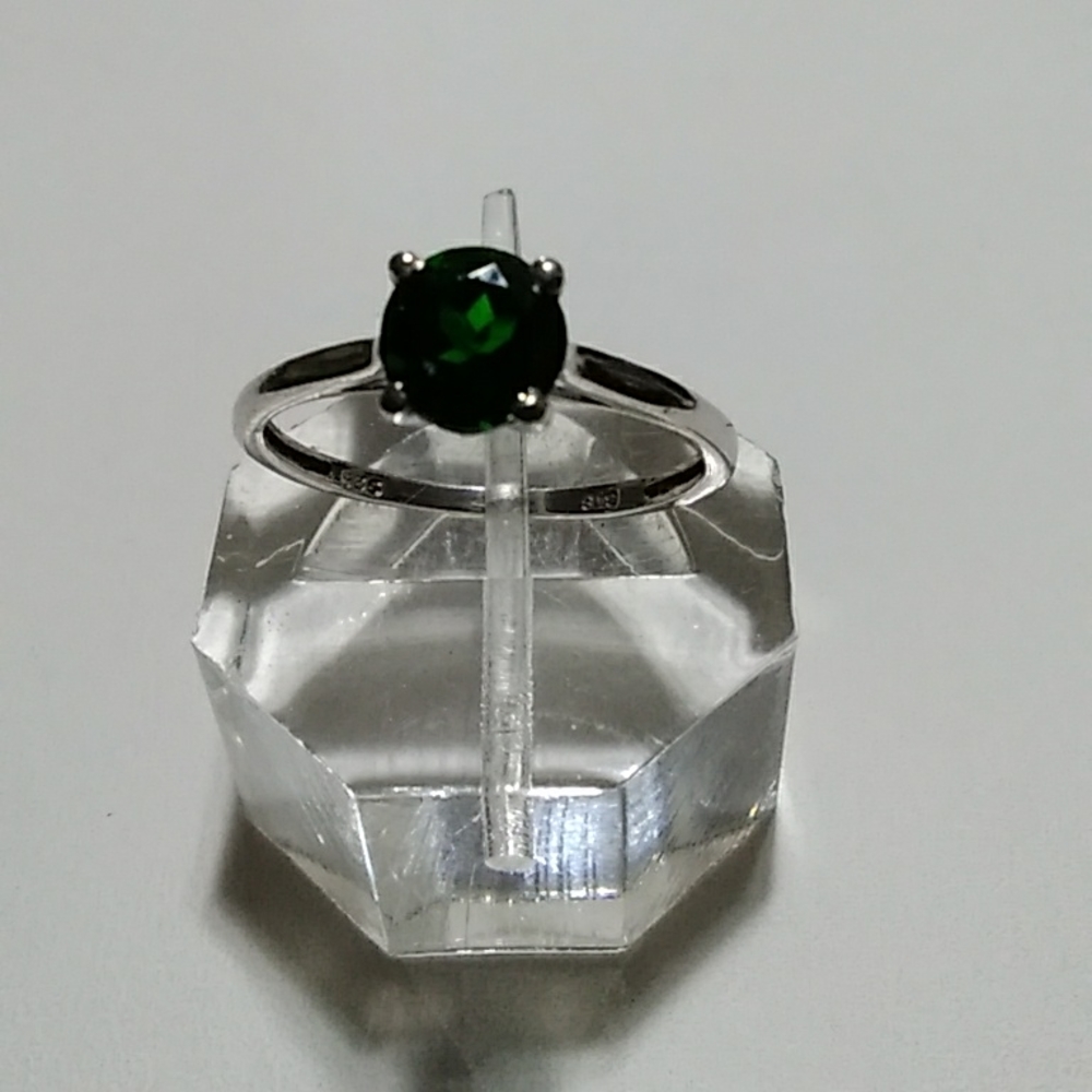 Chrome Diopside Ring - image 6